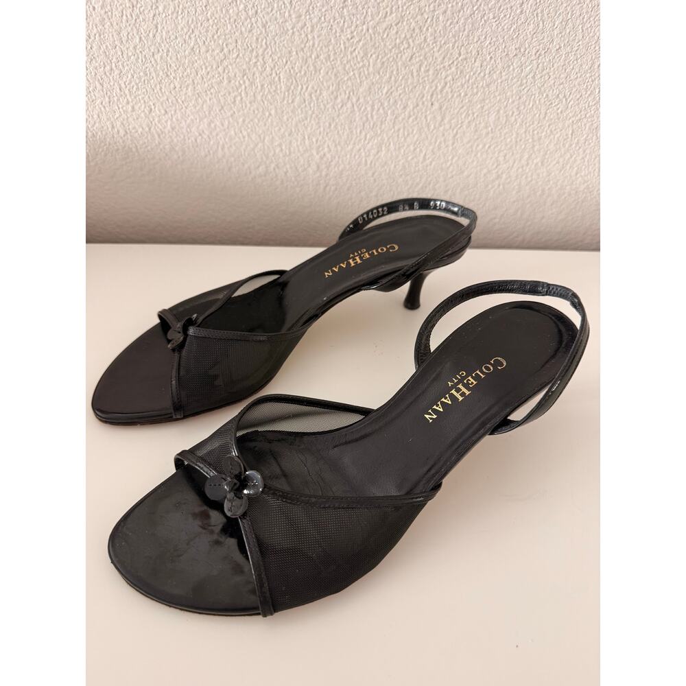 Cole Haan City Vintage Y2K Euro Summer Sabrina Carpenter Kitten Heel 8.5M